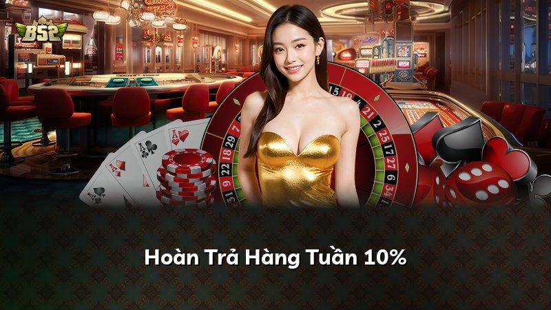 Hoàn Trả Hàng Tuần 10%