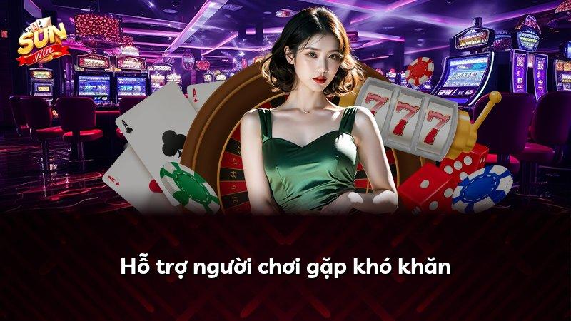 Hỗ trợ người chơi gặp khó khăn